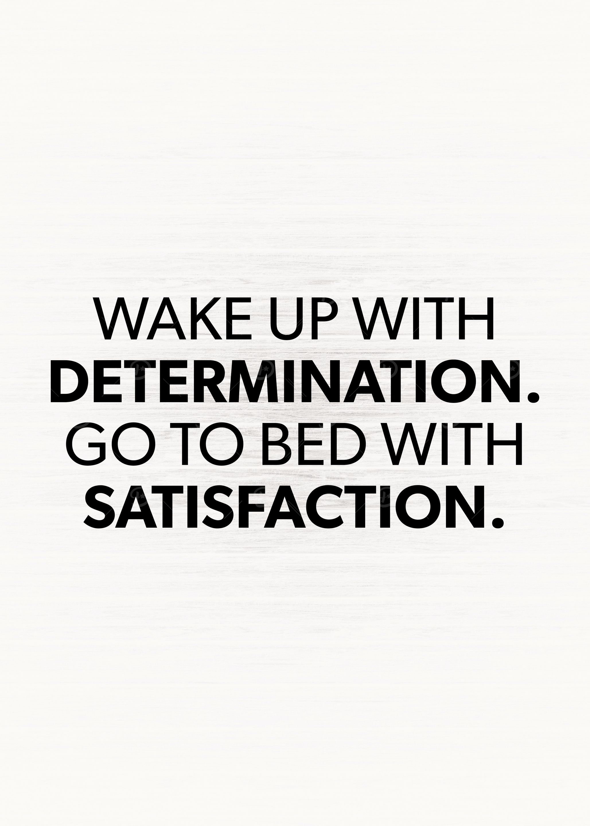 Determination