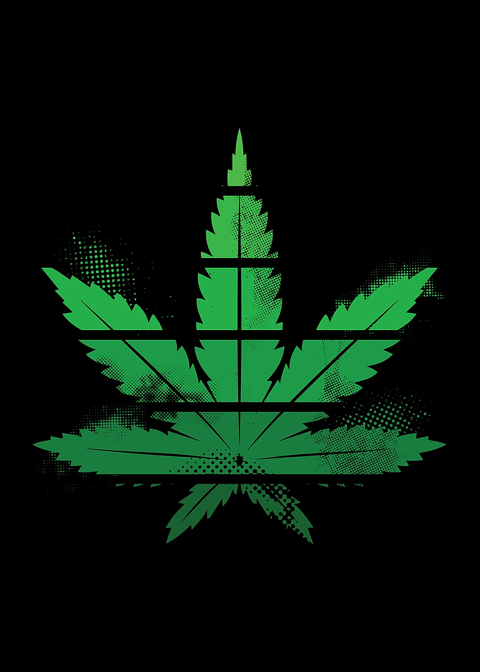 Cannabis leaf Weed 420