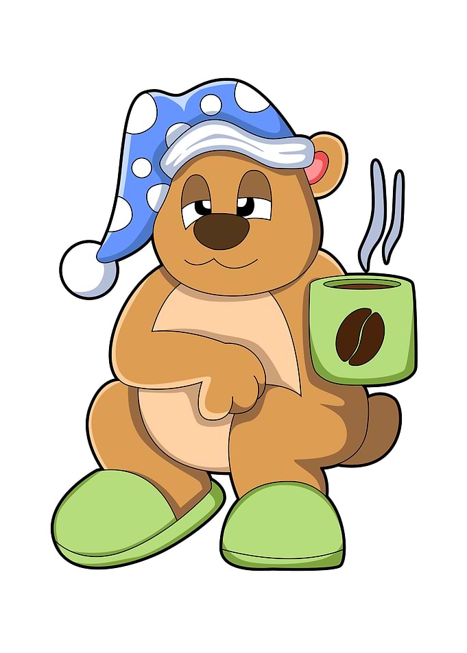 Bear Cup of Coffee