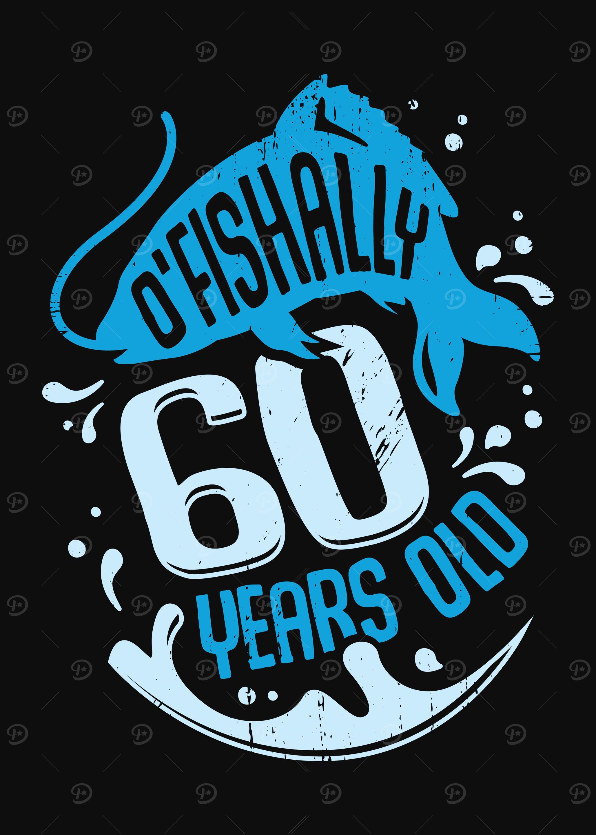 Fishing 60 Birthday