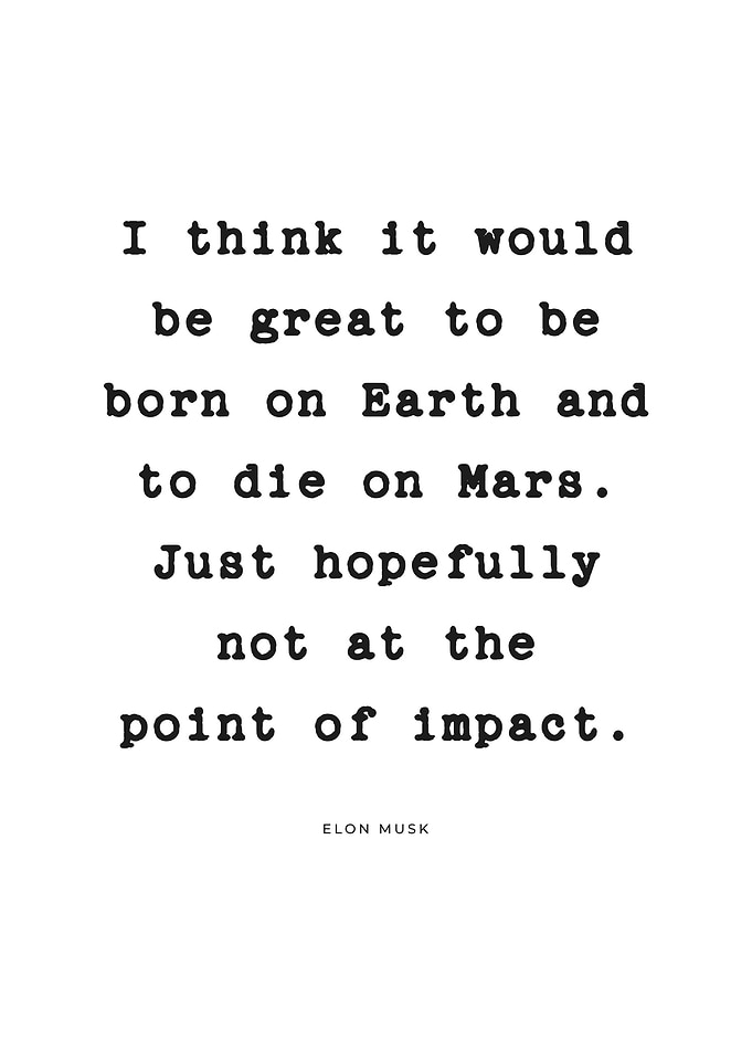 Life on Mars Quote
