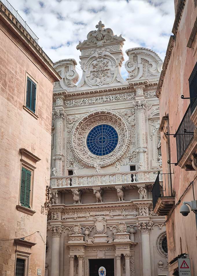 Lecce street Italy