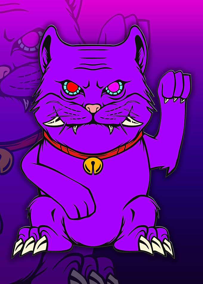 Cat Maneki Hello