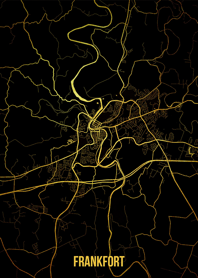Frankfort gold map