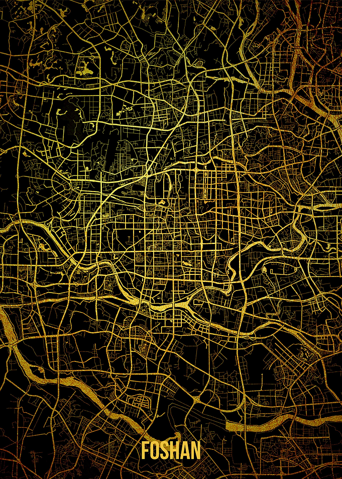 Foshan gold map