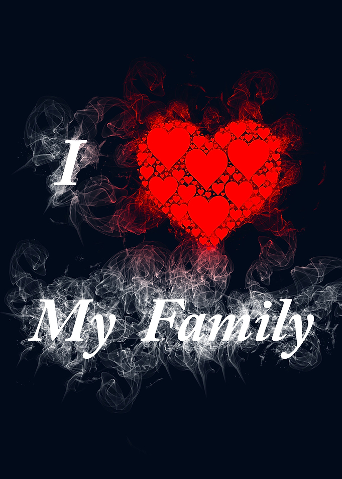 I Love My Family smoky