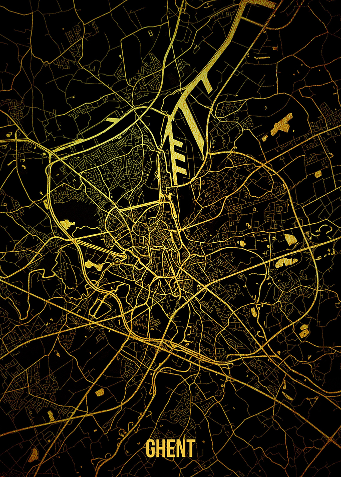 Ghent gold map