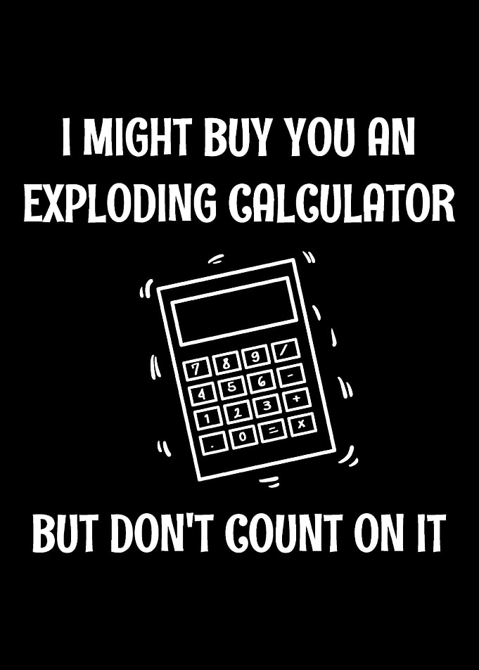 Exploding Calculator Educa