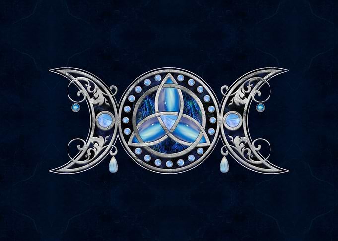 Triple Moon Triquetra