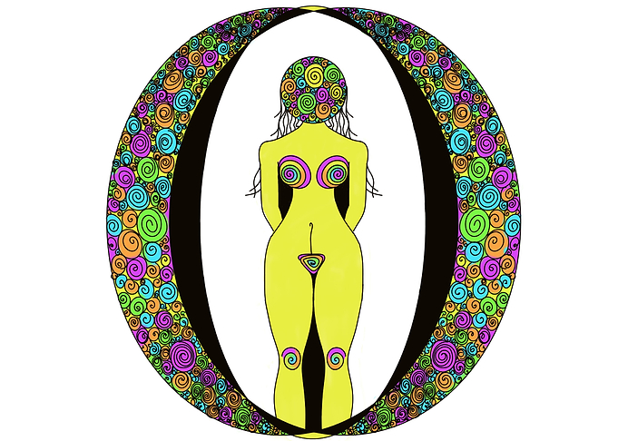 Swirly Knees Colour Blast