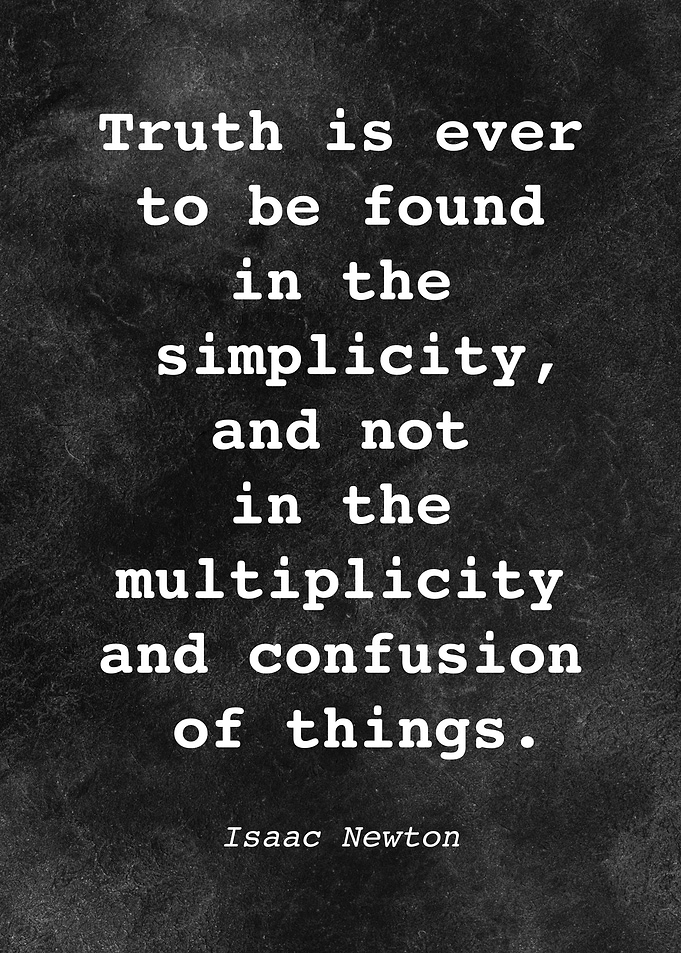 Isaac Newton Quote D005