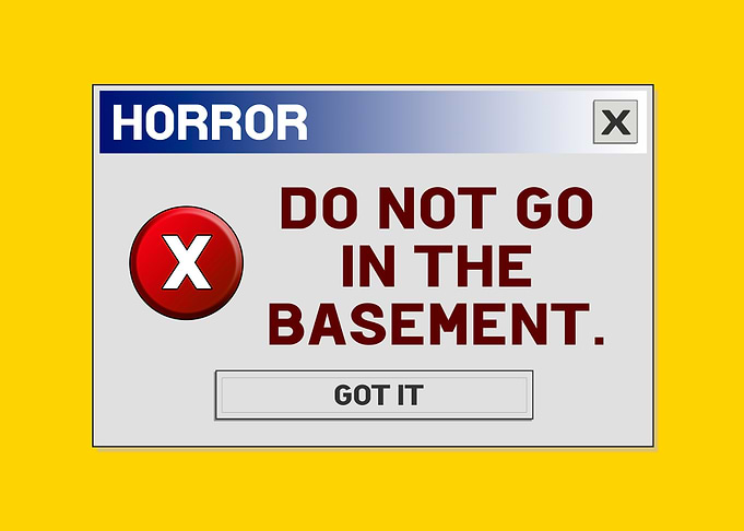 Horror box do not go in th