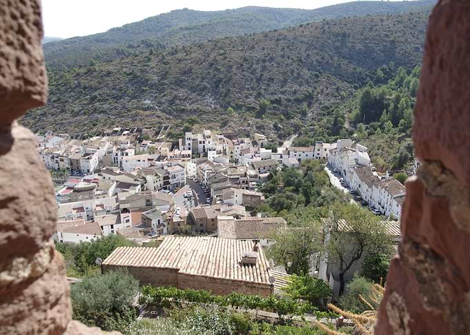 Vilafames from the Castle