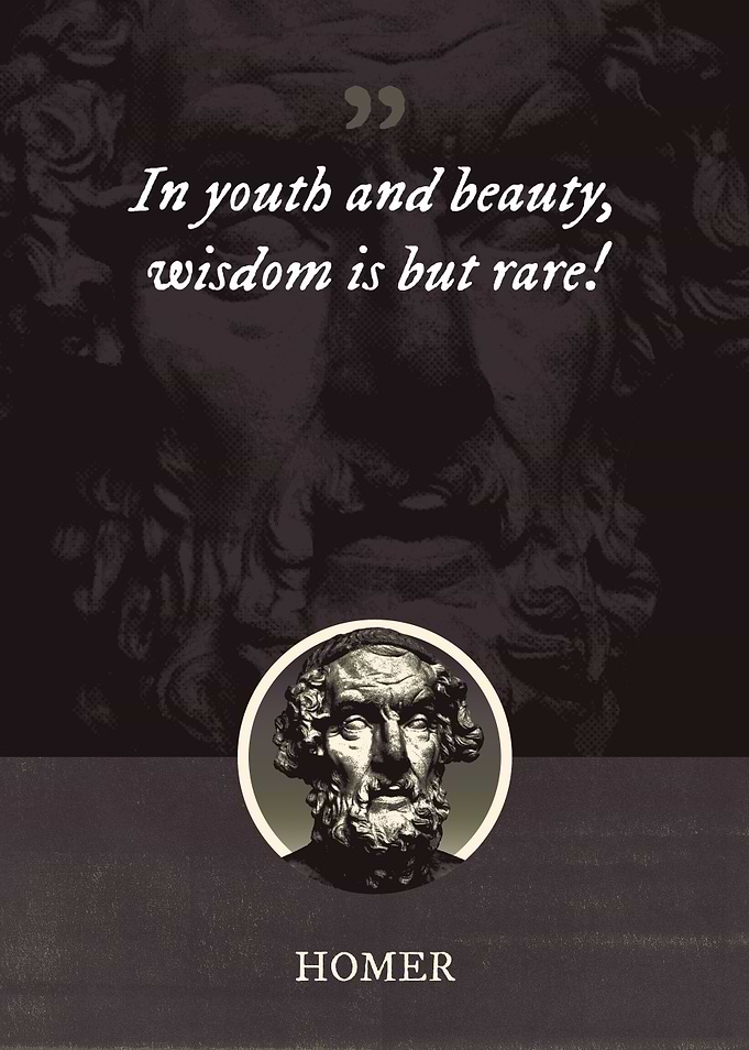 In youth and beauty