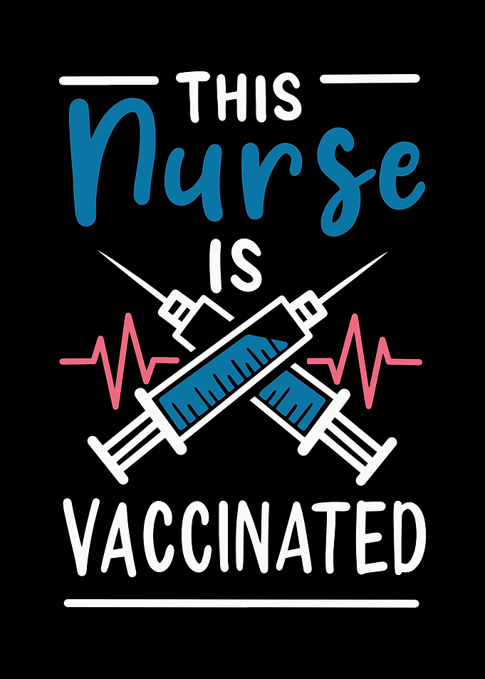 This Nurse Is Vaccinated