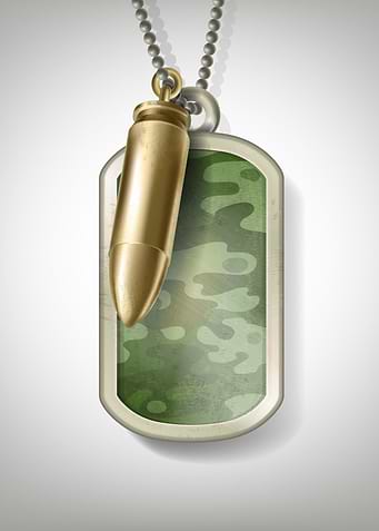 Army Dog Tag