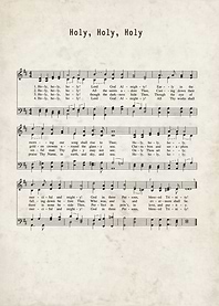 Hymn 006 Holy Holy Holy