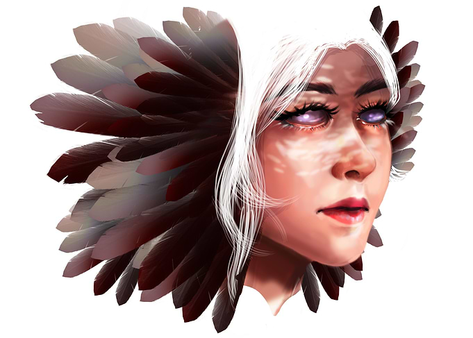 Fantasy Girl Bird