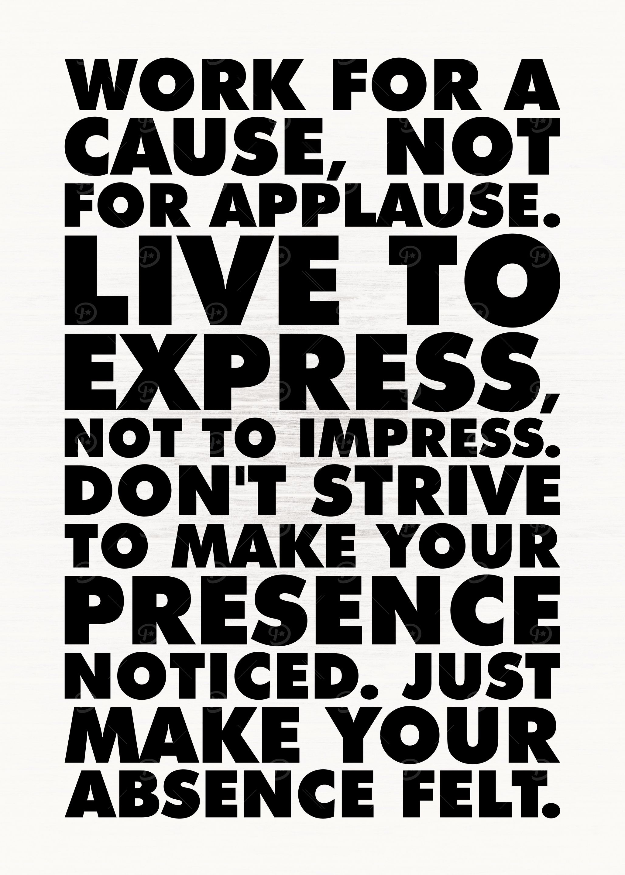 Motivational words