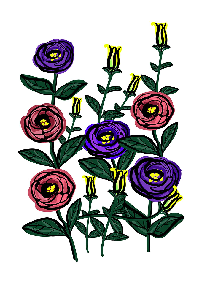 Lisianthus flower