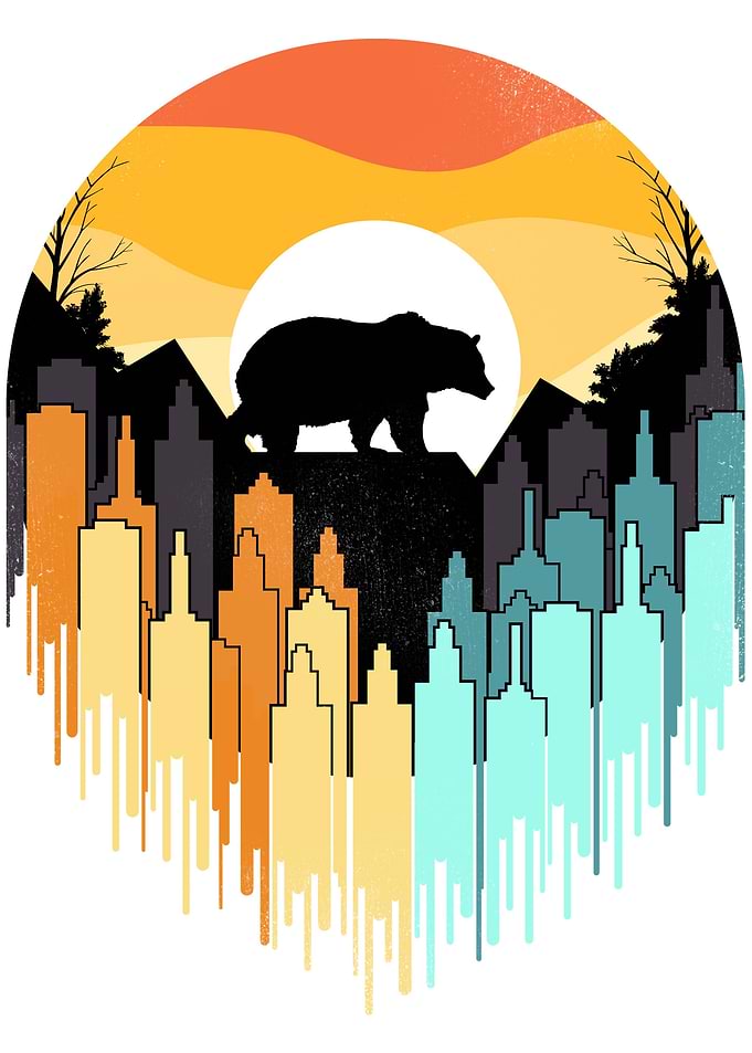 A Bear Sunset City