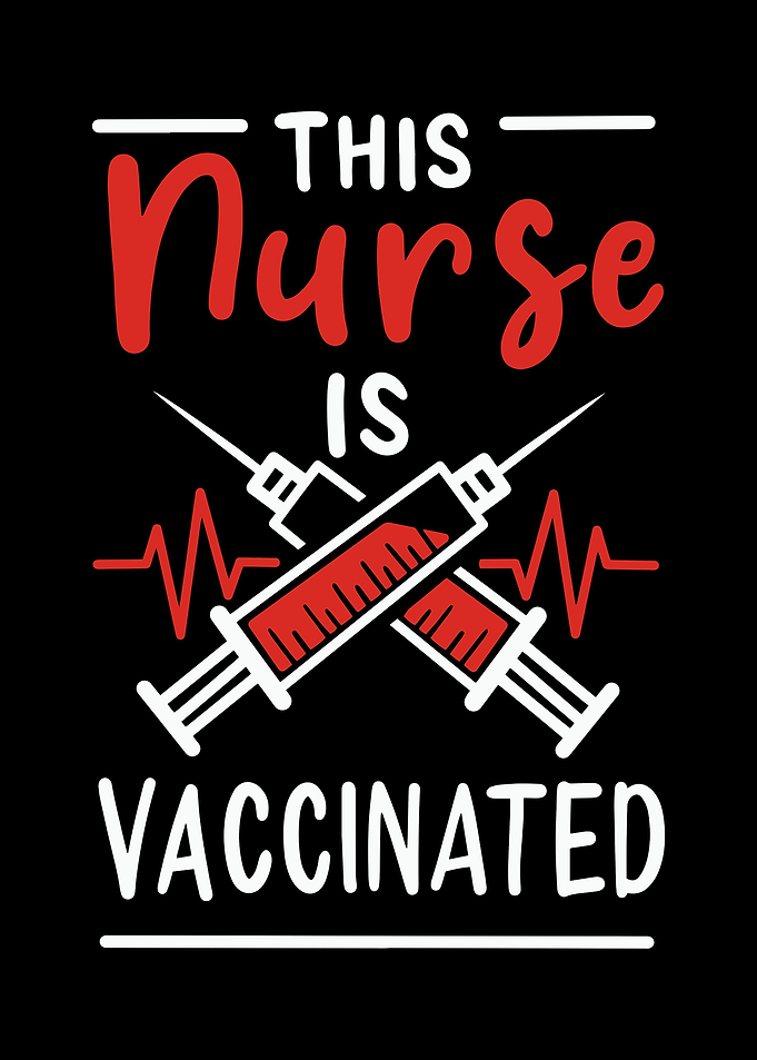 This Nurse Is Vaccinated
