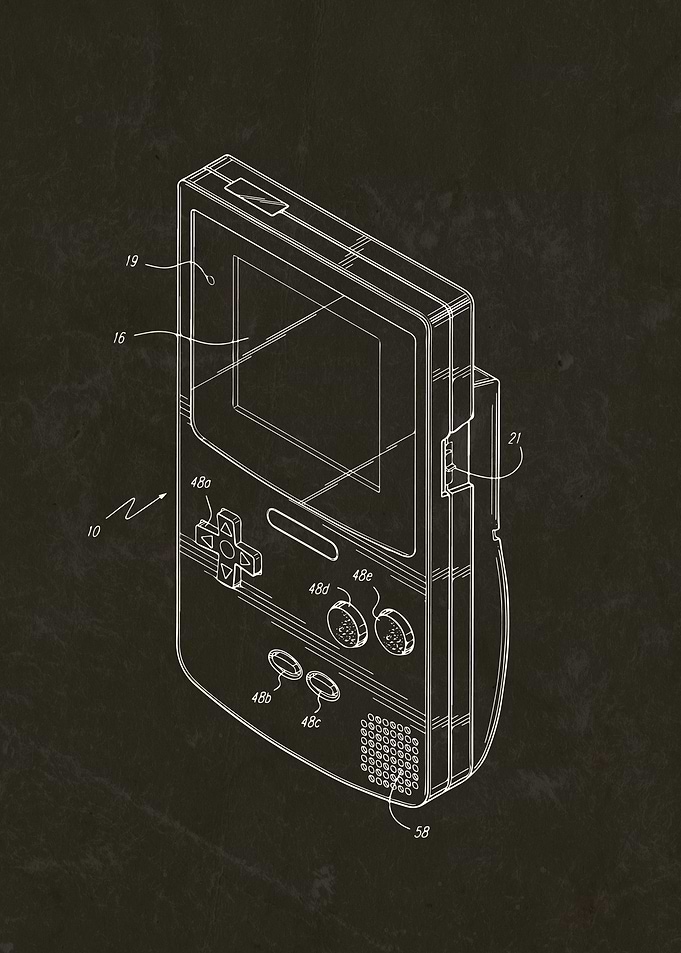 Gameboy patent