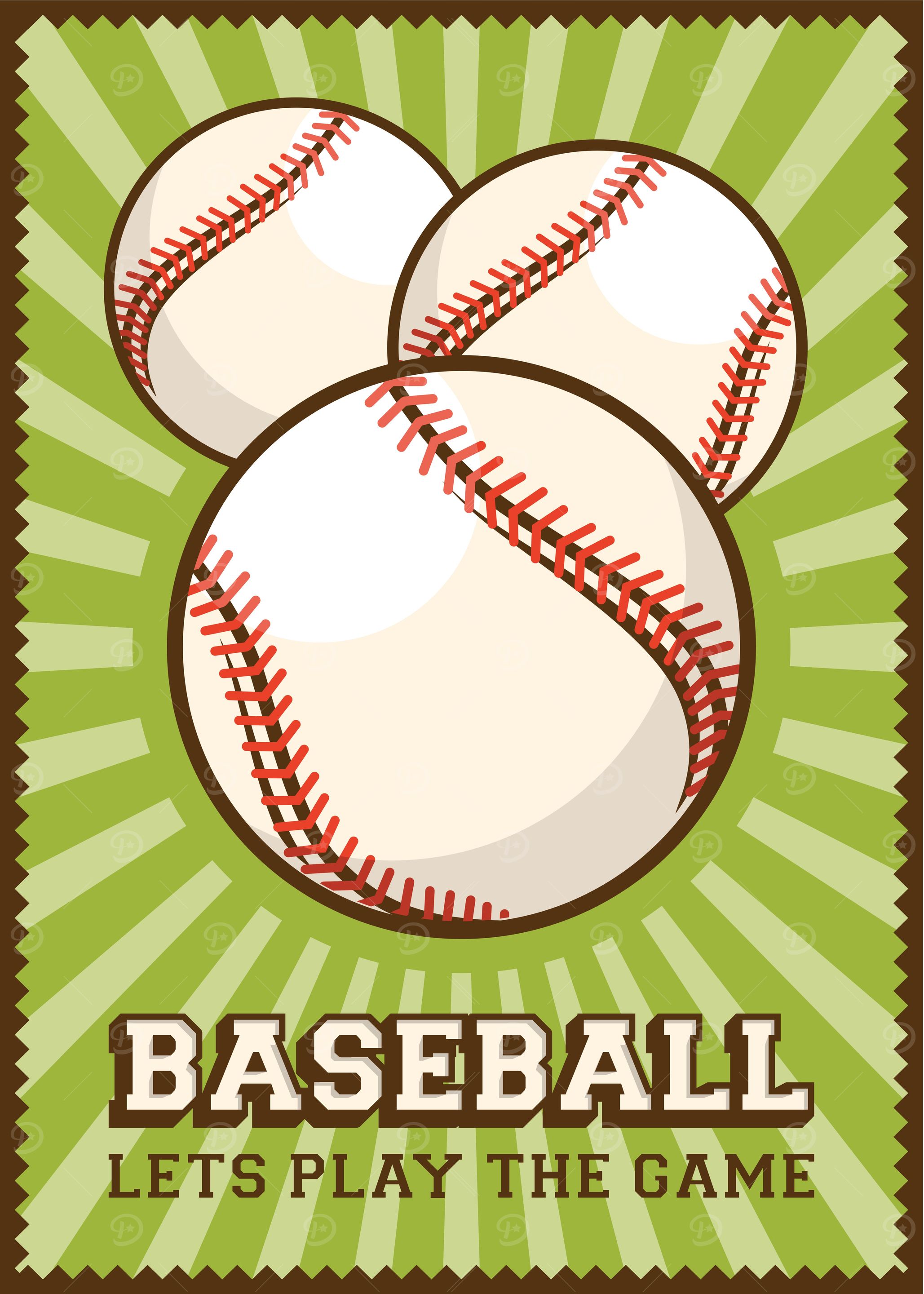 LETS PLAY BASEBALL