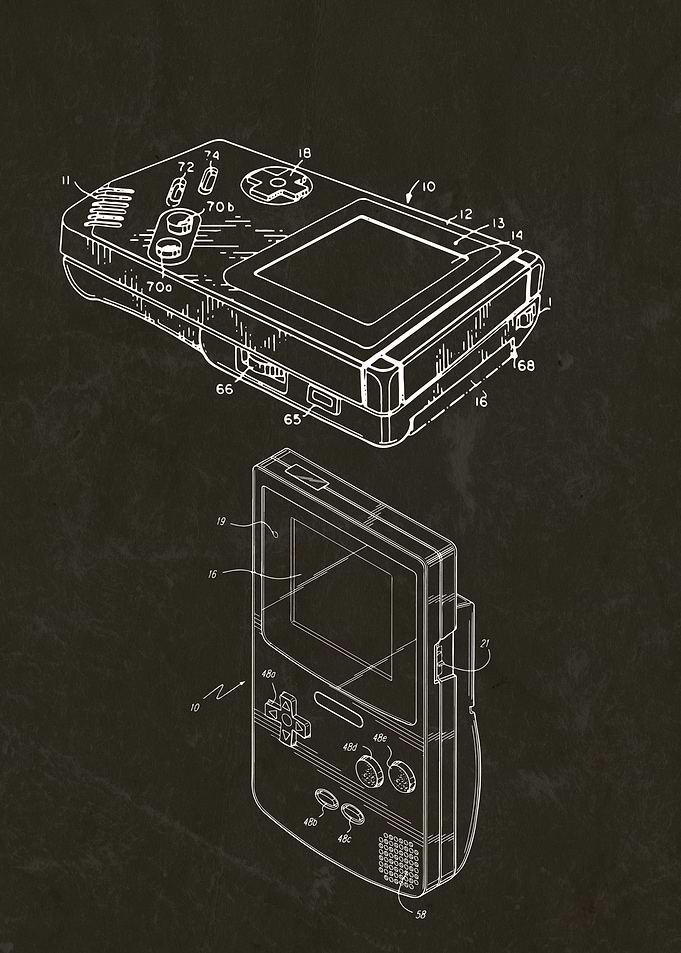 Gameboy patent