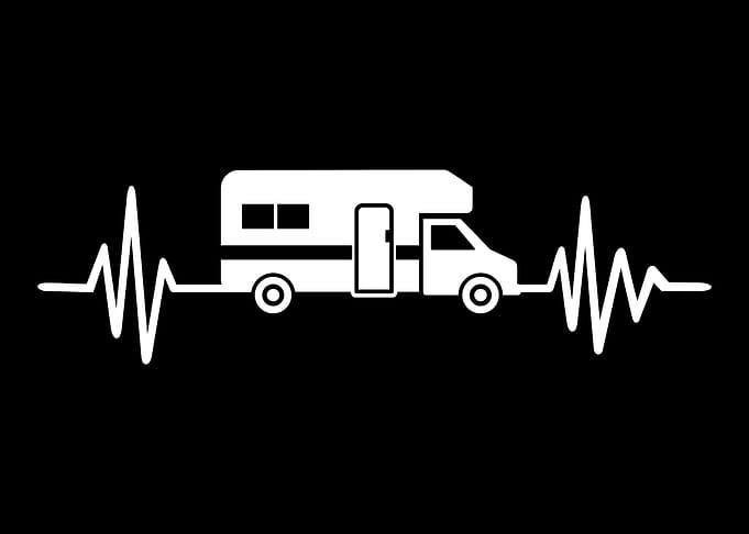 Camping heartbeat RV