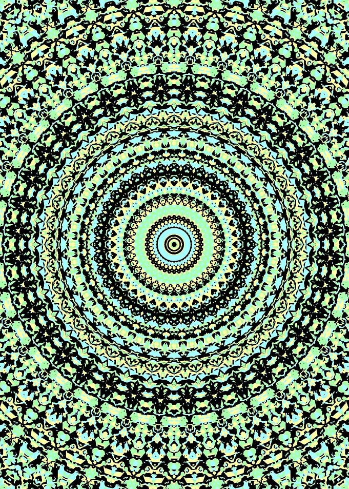 Colorful Boho Mandala