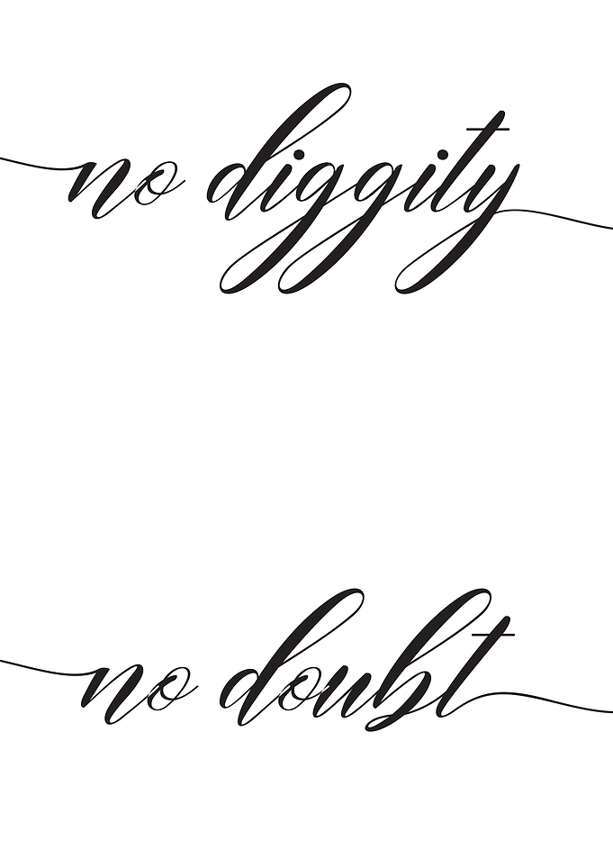 No Diggity No Doubt