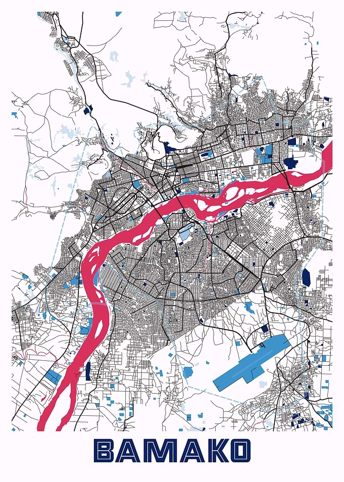 Bamako MilkTea Map