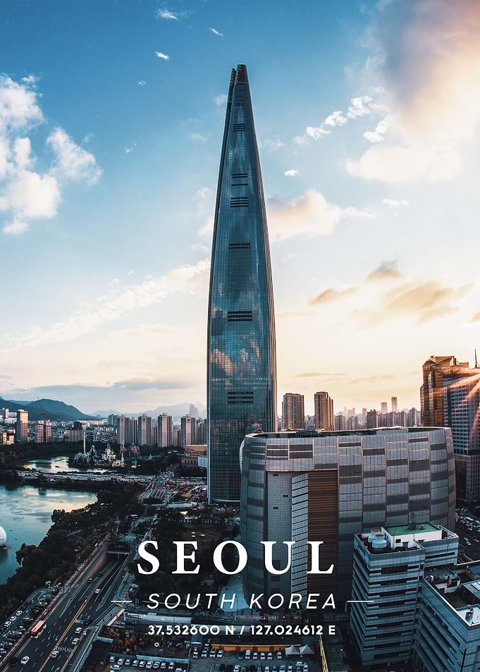 Seoul Coordinate Art