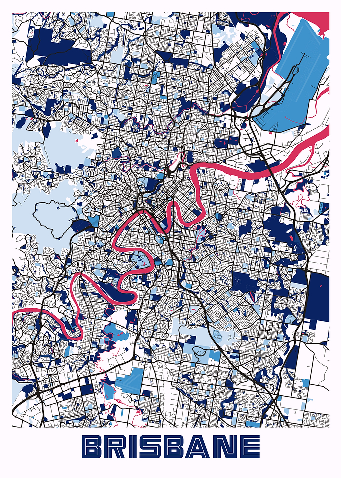 Brisbane MilkTea Map