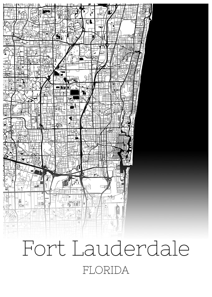 Fort Lauderdale map