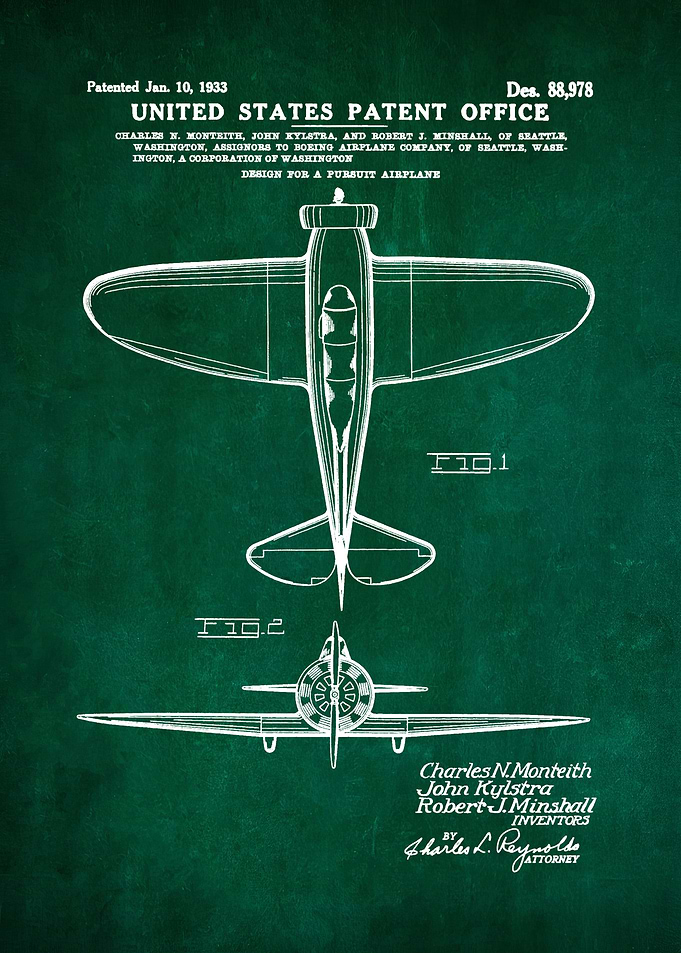 67 Boeing P29 Patent V