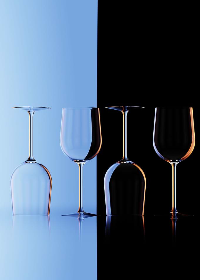 Wine glasses