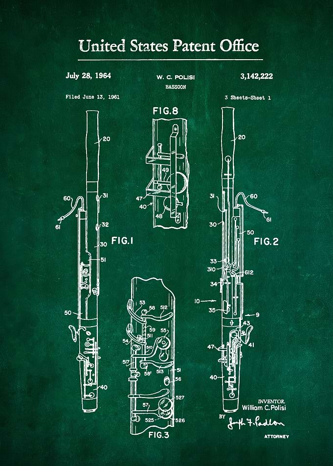 21Bassoon Patent 1964
