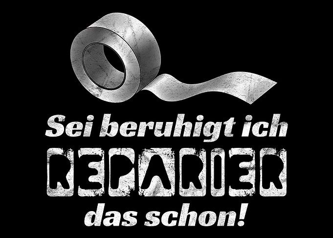 Toller Pfuscher Spruch