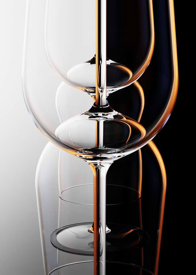 Wine glasses