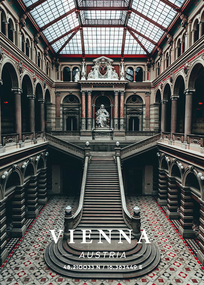 Vienna Coordinate Art