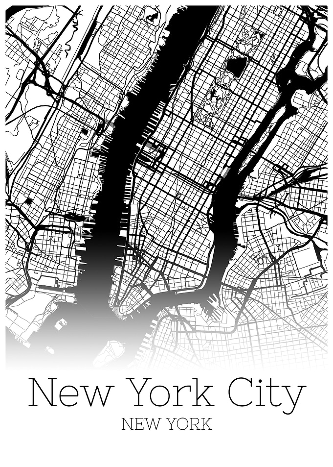 New York City Road Map