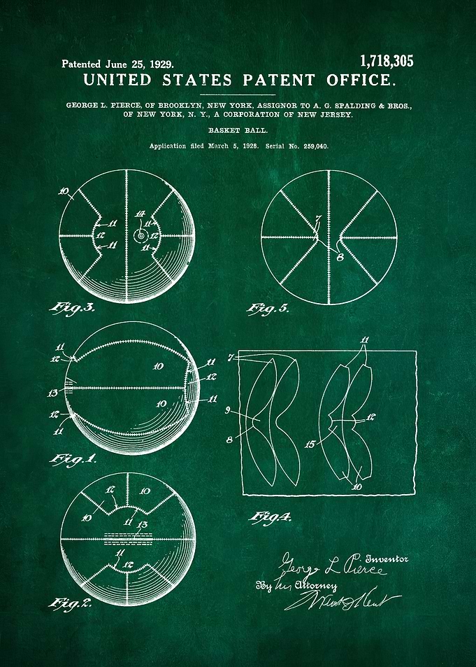3 Spalding Basket Ball Pa