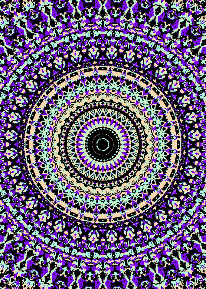 Groovy Boho Mandala