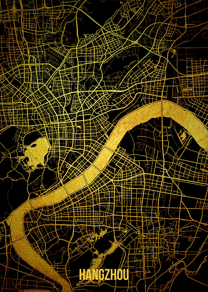 Hangzhou gold map