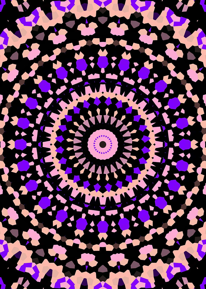 Boho Vivid Mandala