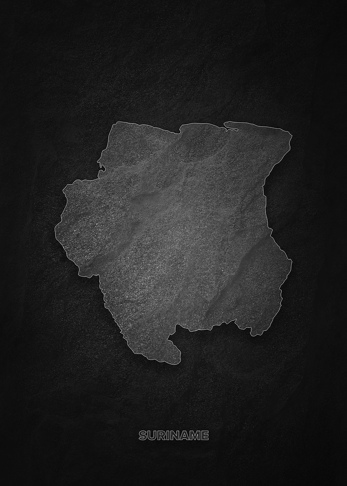 Suriname Map