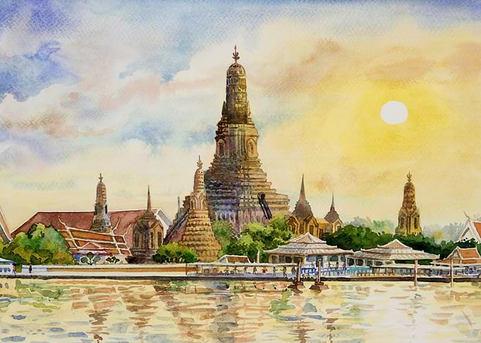 Wat Arun Temple Bangkok