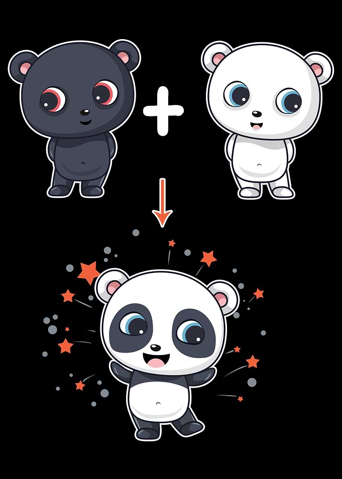 Fusion Bear And Polar Bear